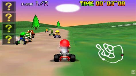 Mario Kart 64 - Nintendo 64 Gameplay (720p60fps) - YouTube