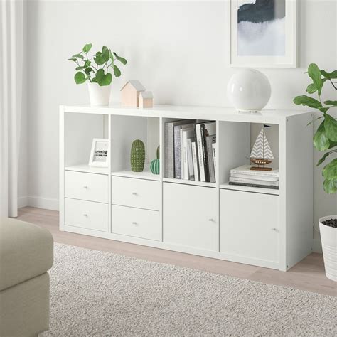 Excellent Free KALLAX shelf with 4 inserts – high gloss / white – IKEA ...