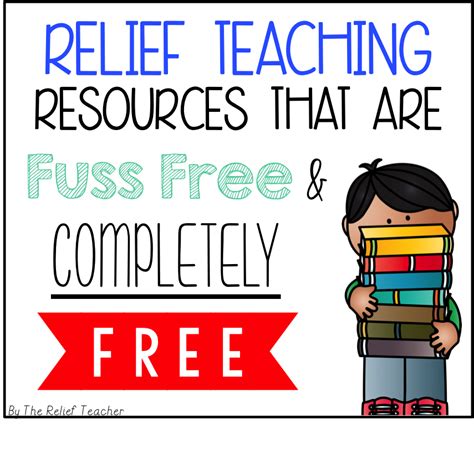 Relief Teaching Resources that are FUSS FREE and COMPLETELY FREE ...