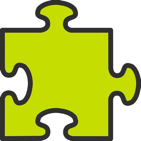 Puzzle Piece Image Clipart