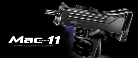 Tokyo Marui Mac-11 Airsoft EBB Pistol (Fully/Semi Auto) – Rainbow 8