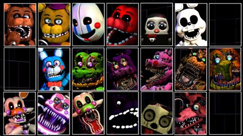 Fnaf ucn animatronics