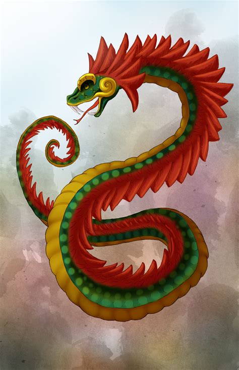 Feathered Serpent by HeilyBlue on DeviantArt