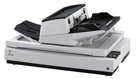 Fujitsu fi-7700 600 x 600 DPI Flatbed & ADF scanner Black,White A3, 37 ...