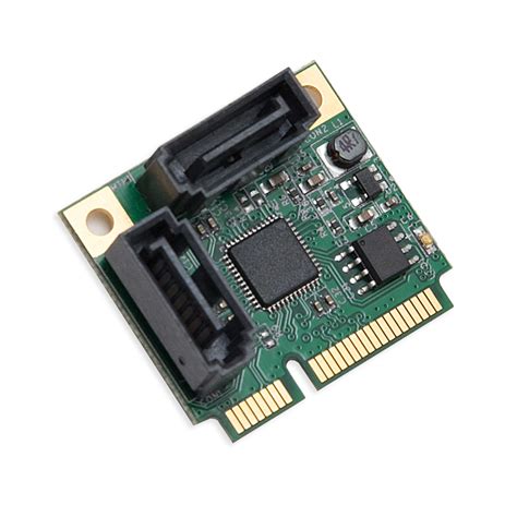 IO Crest Port SATA III Mini Pci-E Controller Card Components Other SI ...