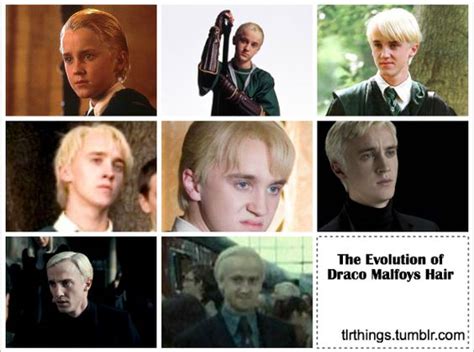 The evolution of Draco Malfoy's hair | Harry Potter | Pinterest | Draco ...