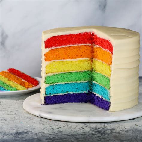 Rainbow Layer Cake | Ready Set Eat