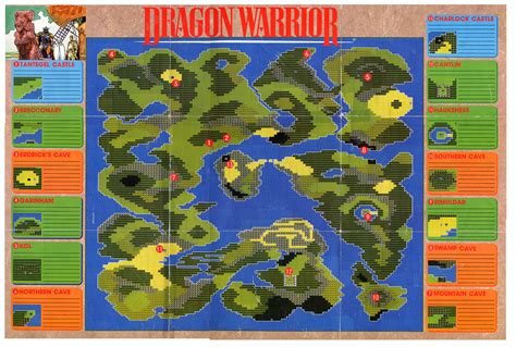 Dragon Warrior 2 Nes Map - All The Best Dragon In 2018