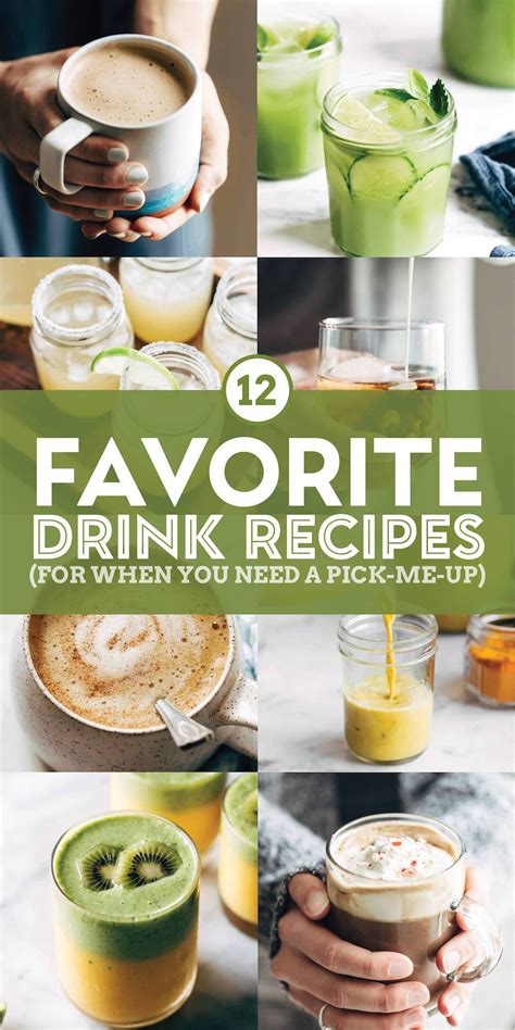 12 Favorite Drink Recipes for When You Just Need a Little Pick-Me-Up ...