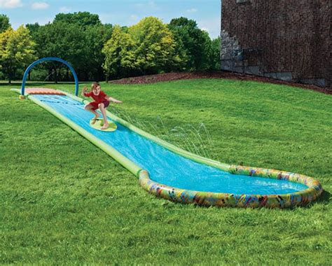 Surfing Backyard Water Slide – Wicked Gadgetry