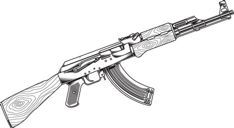 Ak 47 Vector Art, Icons, and Graphics for Free Download