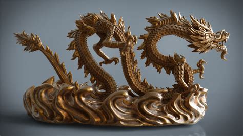 Fidel Hau - Chinese Dragon Sculpture