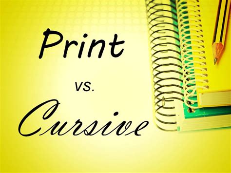 The Principal's Perspective: Does Cursive Writing Matter Anymore?