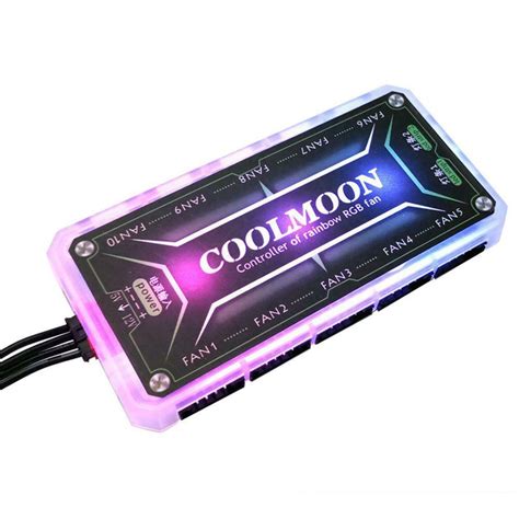 COOLMOON Fan RGB Remote Controller DC12V 5A – PC Belfast Computer Shop ...