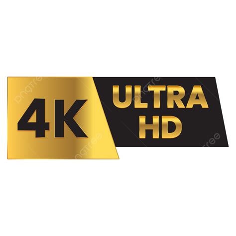 4k Ultra Vector Design Images, 4k Ultra Hd Banner Png Image, 4k Hdr Png ...