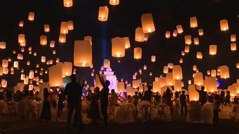 1,000 lanterns brighten the sky for the Yi Peng Festival in Thailand - CGTN