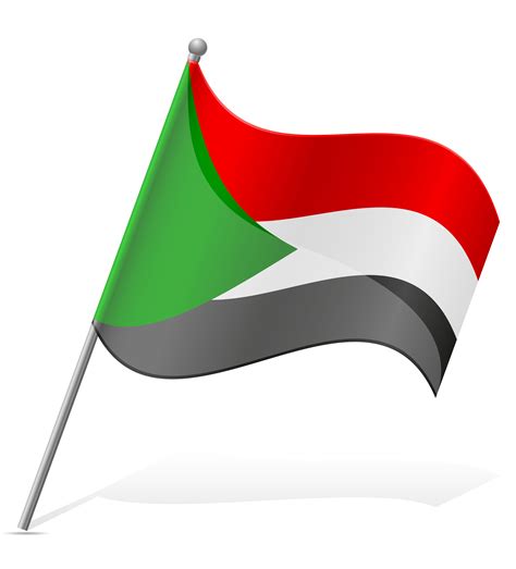 flag of Sudan vector illustration 514518 Vector Art at Vecteezy