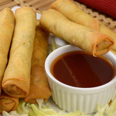 This is the Filipino version of spring rolls. You can find lumpia ...