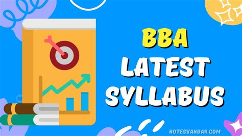 Latest BBA SYLLABUS All Subjects - Notes Vandar