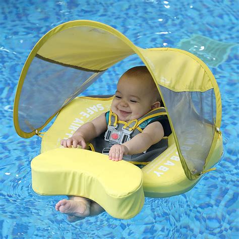 Mambobaby Float For Newborn/Toddler Swimming Float With Canopy