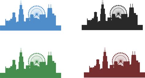 Download Chicago Skyline, City, Architecture. Royalty-Free Vector ...