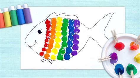 Rainbow Fish Craft - Mother Goose Club