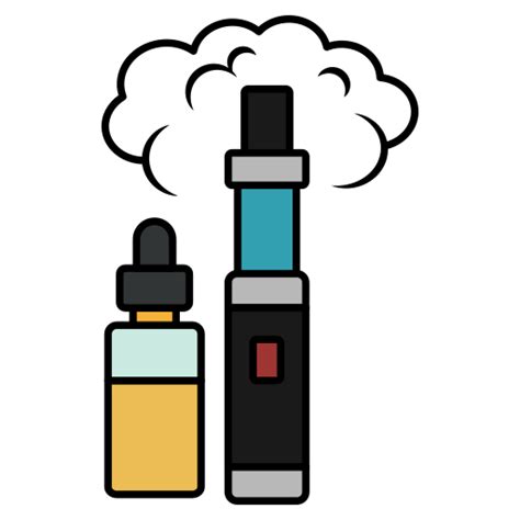 Vape Generic Outline Color icon