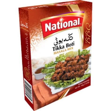 Buy National Tikka Boti Masala Mix At Best Price - GrocerApp