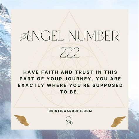 Angel Number 222 — Cristina Aroche