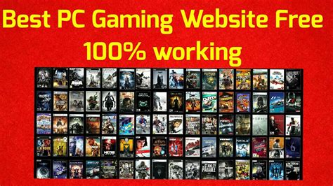 Best PC Gaming Website Free 2017 by TecH & Gaming World - YouTube