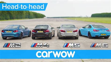 BMW M5 vs M4 vs M2 vs M6 DRAG & ROLLING RACE - Turbo and Stance