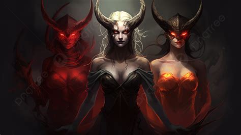 Female Demon Wallpaper