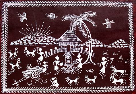 WARLI PAINTING - CREATIVE ART