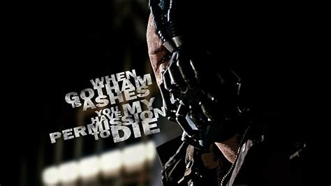 HD wallpaper: bane, batman, dark, hardy, knight, quotes, rises, text ...