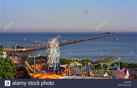 Southend-on-Sea Pier Panorama Stock Photo: 17595906 - Alamy