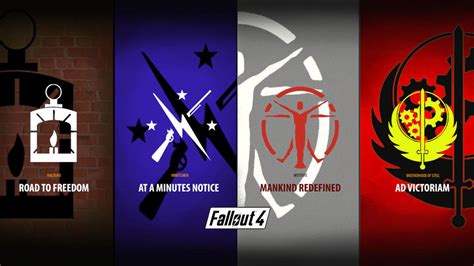 Fallout 4 FACTIONS wallpaper by ToinC on DeviantArt