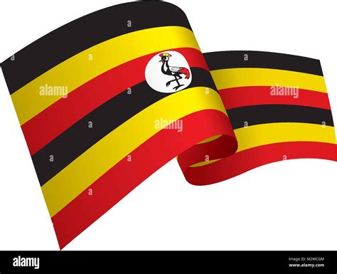 Uganda flag, vector illustration Stock Vector Image & Art - Alamy