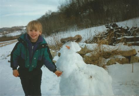 Building Snowmen; On Flashback Thursday - ButterflyInTheAttic