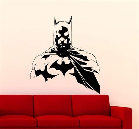 Batman Wall Sticker Dark Knight Superhero DC Marvel Comics Vinyl Decal ...