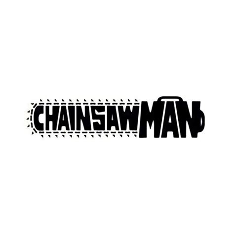 Chainsaw Man Logo! | Typography shirt design, ? logo, Anime drawing styles