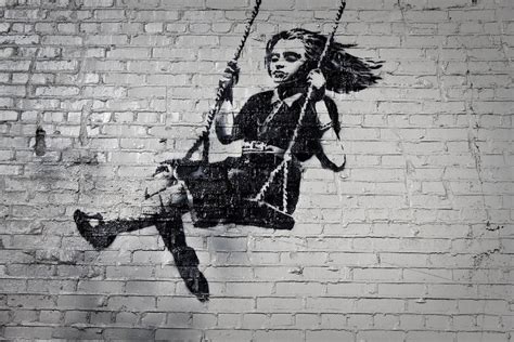 Banksy Art Prints Uk - Banksy Girl With Balloon Photograph London ...