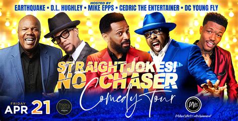 Straight Jokes! No Chaser Comedy Tour | Spectrum Center Charlotte