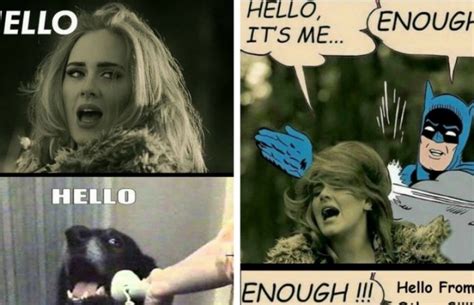 28 Adele Hello Meme Pictures Because You Really Didn't Hear That Song ...