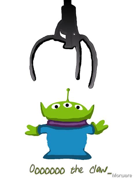 "Toy Story Alien Claw" Stickers by Morware | Redbubble