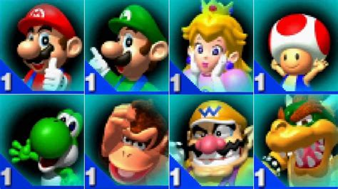 Mario Kart 64 // All Characters - YouTube