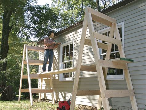 How To Build A Wood Scaffold - Encycloall