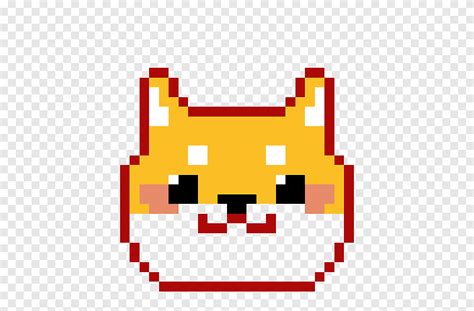 Pixel Art Gird Lines Roblox Doge