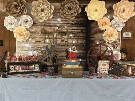 Hoedown Birthday Party Ideas | Photo 4 of 13 | Birthday party, 40th ...