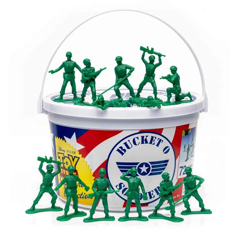 Disney Store Green Army Men Bucket O' Soldiers | ubicaciondepersonas ...