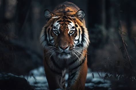 Free Photo | View of tiger animal in the wild